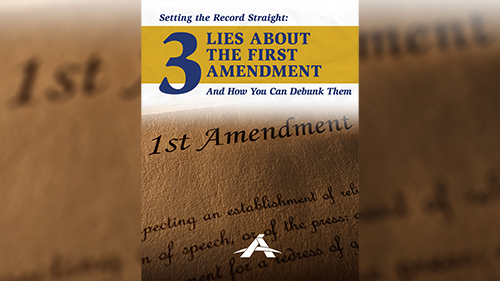 3 Lies About the First Amendment Cover