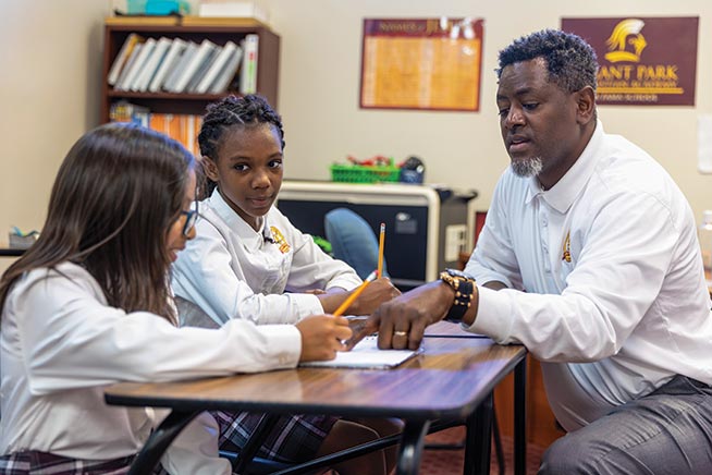 Terrance Fleming teaching