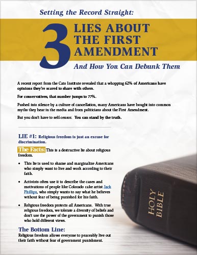 3 Lies About the First Amendment
