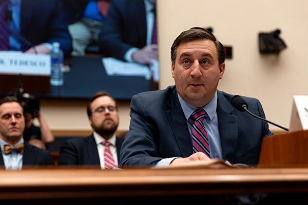 ADF Senior Counsel & Senior Vice President of Corporate Engagement, Jeremy Tedesco, tesifies at the U.S. Congressional Hearing on the Weaponization of the Federal Government