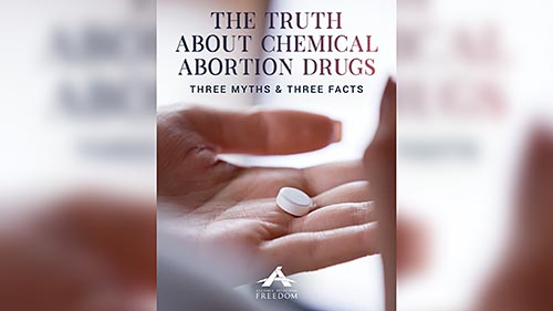 The Truth About Chemical Abortion Drugs Guide Cover