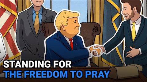 Standing for Freedom to Pray