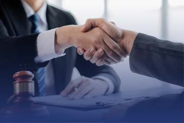Professionals Shaking Hands